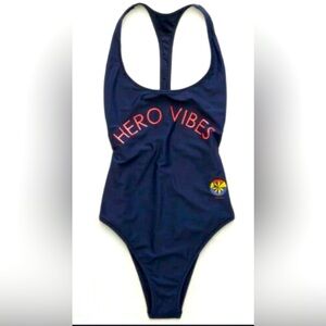 Aerie x Marvel Hero Vibes One Piece Swimsuit M